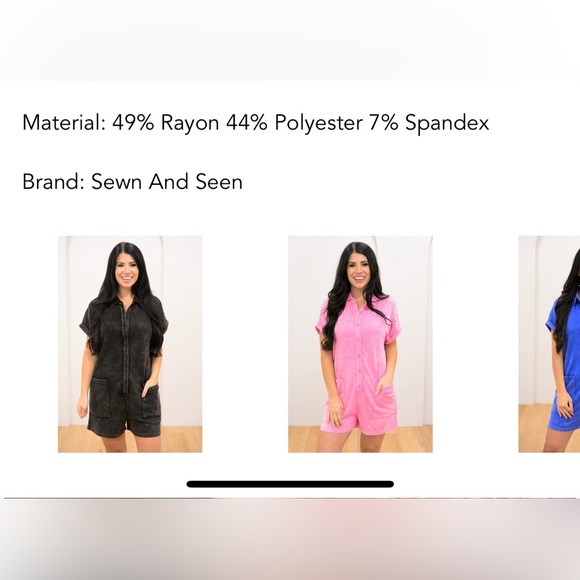 SCUBA fabric ROMPER by Sewn and Seen - Picture 4 of 6